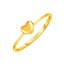 Load image into Gallery viewer, 14k Yellow Gold Ring with Puffed Heart
