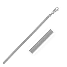 Load image into Gallery viewer, 14k White Gold Super Flex Herringbone Chain (2.80 mm)
