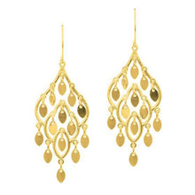 Load image into Gallery viewer, 14K Yellow Gold Polished Chandelier Earring
