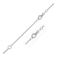 Load image into Gallery viewer, Extendable Cable Chain in 14k White Gold (1.5mm)
