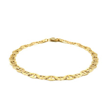Load image into Gallery viewer, 5.5mm 10k Yellow Gold Mariner Link Bracelet
