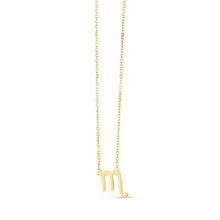 Load image into Gallery viewer, 14K Yellow Gold Scorpio Necklace
