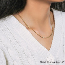 Load image into Gallery viewer, 18k Yellow Gold Classic Box Chain (1.40 mm)
