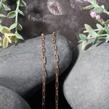 Load image into Gallery viewer, 14K Rose Gold Delicate Paperclip Chain (2.1mm)
