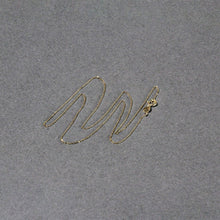 Load image into Gallery viewer, 14k Yellow Gold Diamond Cut Cable Link Chain 0.7mm
