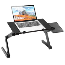 Load image into Gallery viewer, iMounTEK GPCT1656 360° Rotatable Portable Desk Stand with Mouse Board (Black)
