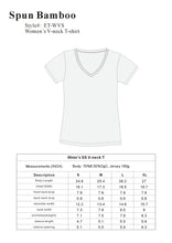 Load image into Gallery viewer, Clearance Women's Bamboo V-Neck Cap Sleeve T-Shirt
