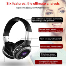 Load image into Gallery viewer, Zealot B19 Hi‑Fi Bass &amp; LCD Display Ear-Cup (Over the Ear)
