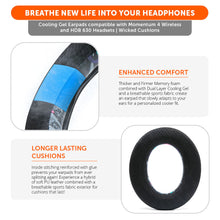 Load image into Gallery viewer, Sennheiser Momentum 4 &amp; HDB 630 Earpads - WC FreeZe Cooling Gel
