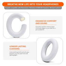 Load image into Gallery viewer, Sennheiser Momentum 4 &amp; HDB 630 Earpads - WC PadZ Momentum 4 &amp; HDB 630
