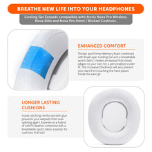 Load image into Gallery viewer, Arctis Nova Pro Wireless, Nova Elite &amp; Nova Pro Omni Earpads - WC FreeZe Cooling Gel
