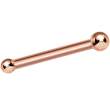 Load image into Gallery viewer, Solid 14K Rose Gold 1.5mm Ball Nose Ring
