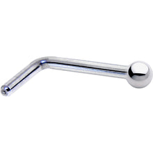 Load image into Gallery viewer, Platinum 1.5mm Ball Nose Ring
