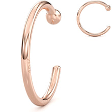 Load image into Gallery viewer, 20G 5/16 Solid 18K Rose Gold Nose Hoop
