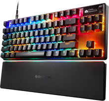 Load image into Gallery viewer, SteelSeries Apex Pro TKL Mechanical Gaming Keyboard – Black – Wired – Certified Refurbished
