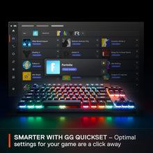 Load image into Gallery viewer, SteelSeries Apex Pro TKL Mechanical Gaming Keyboard – Black – Wired – Certified Refurbished
