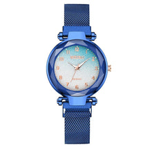 Load image into Gallery viewer, Women Magnet Buckle Gradient Color Watches Luxury Ladies Fashion Female Wristwatches For Gift Clock For Women and Girls
