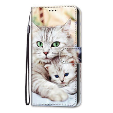 Load image into Gallery viewer, Flip Case For Xiaomi Redmi Note 8 Pro 7 8T note4 4X Phone Case Leather Wallet Book Cute Cat Cover For Redmi 8 8A 7 7A 4 4X Cases Leather Wallet Flip Card Slots Holder Cover Side Pocket Shockproof Protective Magnetic Closure Bumper Phone Cases
