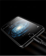 Load image into Gallery viewer, Luxury Black Cool Armor Case For iPhone 8 7 6 6S Plus 5 5s Shockproof Case For iPhone X XS MAX XR Stand Cover Case  Heavy Duty Shockproof Armor Dual Layer Protection Back Case Cover

