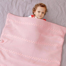 Load image into Gallery viewer, Newborn Infant Baby Knit Sleep Bag Stroller Envelope Blanket Winter Warm Swaddle Wrap Sleeping Bag For Babies
