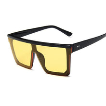 Load image into Gallery viewer, Retro Modern Elegant Square Sunglasses for Women and Lady With Big Frame Fashion Girls Sunglasses In Vintage Style With UV400 Protection
