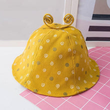 Load image into Gallery viewer, Baby Sun Hat Heart Print Baby Boy/Girl Hat Outdoor Kids Bucket Hat Children Hat Baby Beach Caps Beanie For Girls
