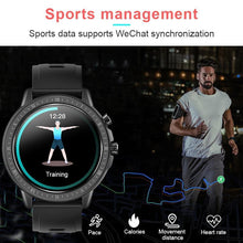 Load image into Gallery viewer, Elegant Unisex Smart Watch In Sport Style With Heart Rate Monitor and Waterproof Protection For Fitness Bracelet Men Women Smartwatch For Android adn IOS sistems
