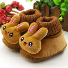 Load image into Gallery viewer, Newborn Baby Shoes Non-slip Crib First Walker Soft Material Comfortable Winter Boots Baby Autumn Shoes

