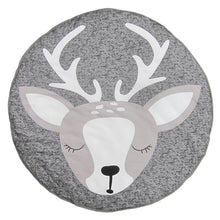 Load image into Gallery viewer, Creative Elephant Design Baby Play Mat  Round Carpet Cotton Animal Play Mat Newborn Infant Crawling Carpet For Baby Kids
