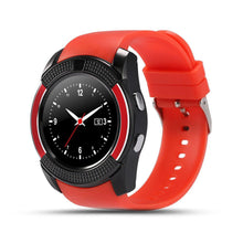 Load image into Gallery viewer, Famous Sport Men Smart Watch WIth SIM card For Android and IOS sistems With Camera Rounded Answer Call Dial Call Smartwatch and  Heart Rate Fitness Tracker
