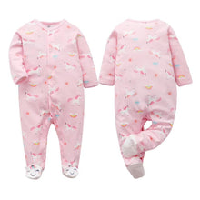 Load image into Gallery viewer, Baby Clothes Newborn Home Wear Cotton Baby Girl Romper  Baby Costume Infant Boy Sleep Comfortable Pajamas
