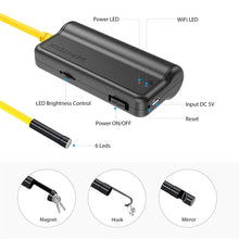 Load image into Gallery viewer, DEPSTECH Dual Lens 2MP 5MP Wireless Endoscope Camera Snake Inspection Zoomable Camera WiFi Borescope for Android &amp; iOS Tablet
