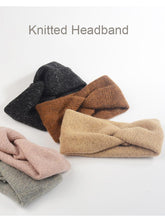 Load image into Gallery viewer, Handmade Baby Headband Women Girl Twisted Hair Band Kids Woolen Headwrap Toddler Turban Hair Accessories For Mother and Daughter

