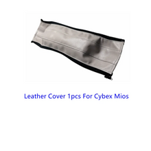 Load image into Gallery viewer, PU Leather Stroller Handle Covers &amp; Bumper Sleeve
