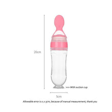 Load image into Gallery viewer, Baby Feeding Bottle Squeeze Feeding Spoon Milk Bottle Baby Training Feeder Food Supplement For Baby
