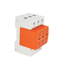 Load image into Gallery viewer, 1Pcs AC SPD Surge Protector LBO Low Voltage  Distribution Household Arrester Lightning Protection Device 2P 3P 4P Switch Module
