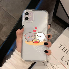 Load image into Gallery viewer, Cat Phone Case For Iphone 11 12 13 Mini Pro Xs Max 8 7 6 6s Plus X 5s Se 2020 Xr Case Polycarbonate Printed Colorful Design Silicone Phone Case
