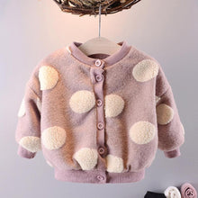 Load image into Gallery viewer, Modern Newborn Baby Girl Clothes Long Sleeve Fleece Cashmere Coat for Toddler Girls Sweaters In Modern Style
