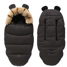 Load image into Gallery viewer, Sleeping Bag Baby Sleepsack For Stoller Thick Blanket Soft Warm Envelope For Newborn Sleep Bags With Footmuff For Baby
