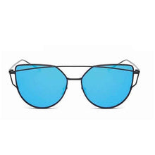 Load image into Gallery viewer, Luxury Vintage Modern Cat Eye Metal High Quality Frame  With Miror Sunglasses For  Women and Lady sunglasses With UV400 Protection
