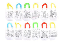 Load image into Gallery viewer, 6Pcs Antistress Children Eco-friendly Graffiti Bag Kinderarten For  Hand Paiting For Kids
