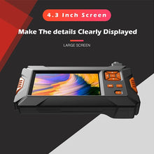 Load image into Gallery viewer, Industrial Endoscope Camera 4.3&#39;&#39; IPS Screen Single Dual Lens HD1080P Car Inspection Handhold Borescope 2.0MP Snake Tube 2600mAh
