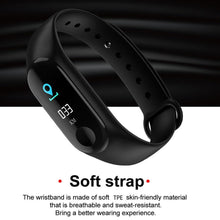 Load image into Gallery viewer, Proffesional Smart Sport Watch With  Band Blood Pressure Monitor and Bracelet M3Plus Wristband for Men and Women In Modern Design
