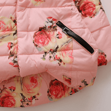 Load image into Gallery viewer, Modern Designer New Winter Baby Outerwear Hooded Printed Cotton Padded Jacket and Coats For Babies and Girls Kids
