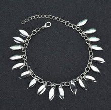 Load image into Gallery viewer, Gold Metal Shell Coconut Tree Female Anklets Barefoot Sandals Foot Summer Double Layers  Foot  Bracelets Leg Jewelry
