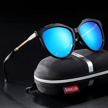 Load image into Gallery viewer, Stevvex  Polarized Cat Eye Sunglasses Women Gradient Round Sun glasses for Women oculos lunette de soleil femme
