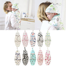 Load image into Gallery viewer, Baby Swaddle Blanket With Cap For Newborn Wrap Cotton Swaddling Bag Baby Envelope Sleep sack  Blanket .
