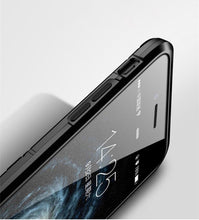 Load image into Gallery viewer, Luxury Black Cool Armor Case For iPhone 8 7 6 6S Plus 5 5s Shockproof Case For iPhone X XS MAX XR Stand Cover Case  Heavy Duty Shockproof Armor Dual Layer Protection Back Case Cover
