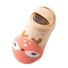 Load image into Gallery viewer, Luxury Modern Baby Socks Infant Walk Socks Toddler Floor Non-slip Cute Cotton Shoes 6 Colors Polyester Socks For Kids
