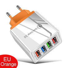 Load image into Gallery viewer, EU/US Plug USB Charger Quick Charge 3.0 For Phone Adapter Tablet Portable Wall Mobile Charger Fast Charging
